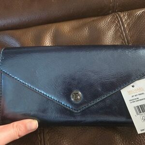 Michael Kors Dark Teal Wallet